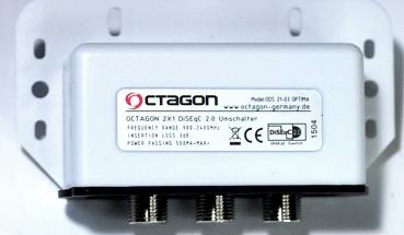 Octagon 2 x 1 DiSEqC 2.0 Umschalter